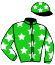 Casaque du jockey de Masken