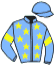 Casaque du jockey de Happy De Touchyvon