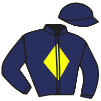 Casaque du jockey de Vertigo Pompadour