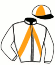 Casaque du jockey de Iris Des Roseaux