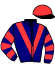 Casaque du jockey de Leopard Blue