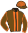 Casaque du jockey de Infante De L'Isle