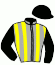 Casaque du jockey de Lady Darka
