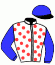 Casaque du jockey de Satoshi