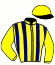Casaque du jockey de Polenta