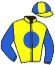 Casaque du jockey de Vents Contraires