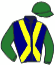 Casaque du jockey de Memory Dodville