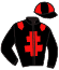 Casaque du jockey de L'Amiral D'Ouches