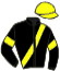 Casaque du jockey de Jiva Du Douet