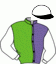 Casaque du jockey de Lucia De Busset