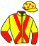 Casaque du jockey de Kosmopolitaine