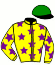 Casaque du jockey de Hana D'Occagnes