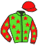 Casaque du jockey de Musica Julma