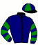 Casaque du jockey de Lady De Neuilly