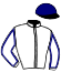 Casaque du jockey de Majeste Du Menil