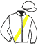 Casaque du jockey de Velten Riesling