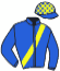 Casaque du jockey de Nuit D'Ivresse Jaf