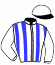 Casaque du jockey de Klassica Bleue