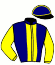 Casaque du jockey de Joker Madrik