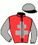 Casaque du jockey de Jaguar Jenilou