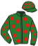 Casaque du jockey de Vol Au Vent
