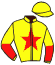 Casaque du jockey de L'Jany De Jauze