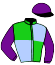 Casaque du jockey de London Girl