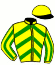 Casaque du jockey de Indigo Night