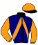 Casaque du jockey de Mistral D'Ursin