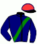 Casaque du jockey de Junon De Vrie