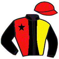 Casaque du jockey de Myfellito