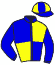 Casaque du jockey de Mivaso Du Jacky