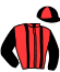 Casaque du jockey de Music De Bertrange