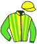 Casaque du jockey de Monark De Bellouet