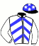 Casaque du jockey de Malicia Tor