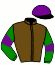 Casaque du jockey de Julio