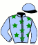 Casaque du jockey de Nabucco Yoreal