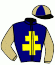 Casaque du jockey de Manhattan Prail