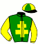 Casaque du jockey de Meralda