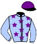Casaque du jockey de Lutetia Des Monges
