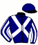 Casaque du jockey de Latino Fligny