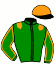 Casaque du jockey de Jason Blue