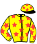 Casaque du jockey de Kwinie Jihaime