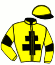Casaque du jockey de Los Angeles Lakers