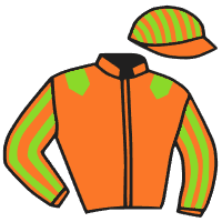 Casaque du jockey de Juan Les Pins