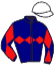 Casaque du jockey de Libertin Maza