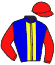 Casaque du jockey de Kurt De La Ceze