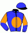 Casaque du jockey de Jet Des Baux
