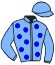 Casaque du jockey de Romance Certaine