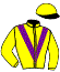 Casaque du jockey de Mana Maha